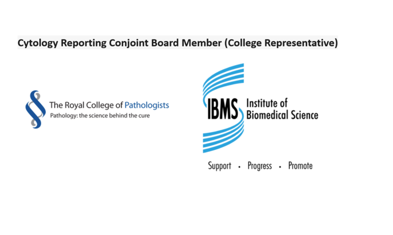 Cytology Reporting Conjoint Board Member (College Representative) - Applications open